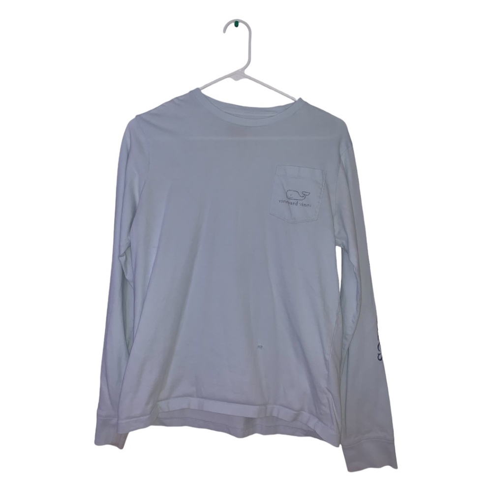 Blue Long Sleeved Vineyard Vines Shirt